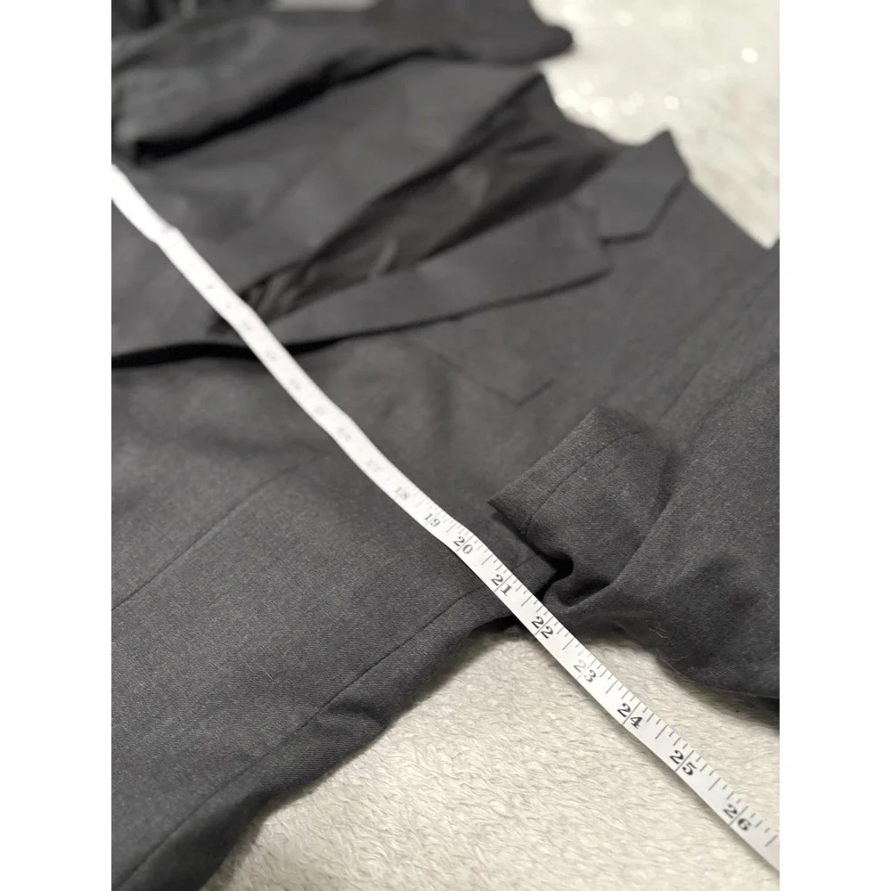 Lauren Ralph‎ Lauren Men's Charcoal Gray Blazer Jacket Size 42L Wool READ